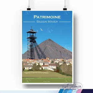Bassin Minier Affiche hauts de france evidencegraphique