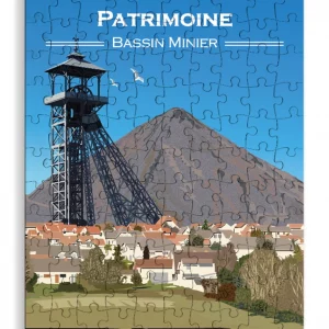 Puzzle Bassin Minier - Patrimoine - 110p - EvidenceGraphique