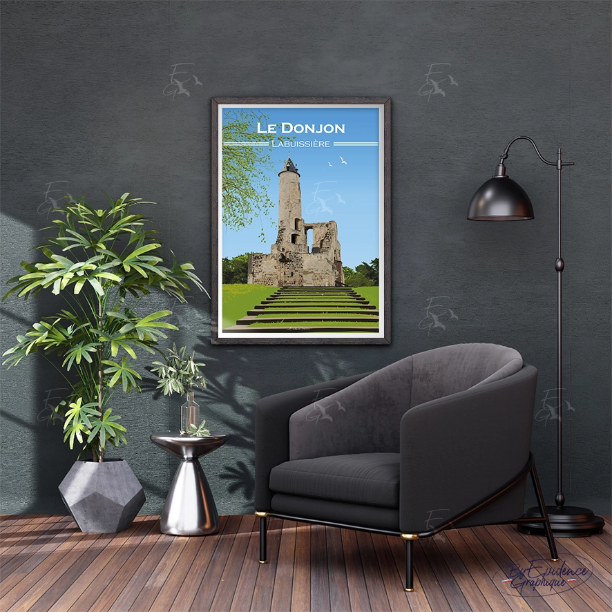 Donjon Labuissière-Affiche-evidencegraphique