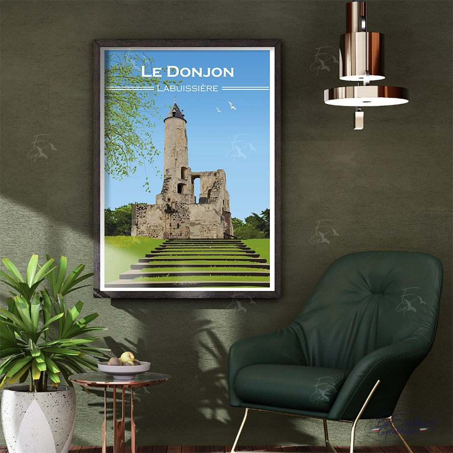Donjon Labuissiere -Affiche-evidencegraphique