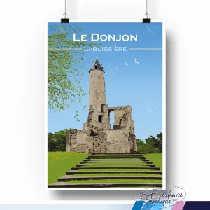Donjon Labuissiere Affiche videncegraphique