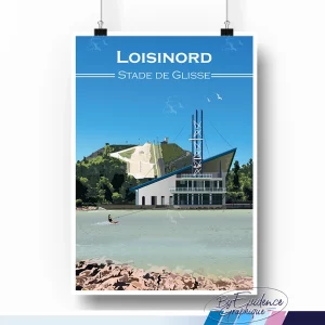 Loisinord Stade de glisse - Affiche - evidencegraphique