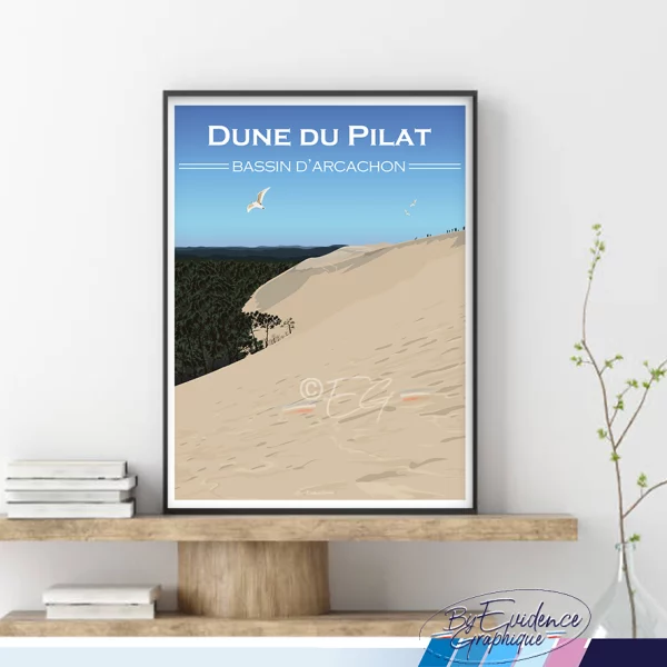 Dune du Pilat 30*40 evidencegraphique