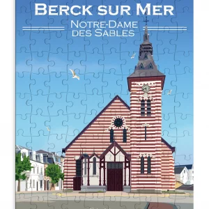 Puzzle Notre Dame des Sables - Berck sur Mer - 110p - EvidenceGraphique