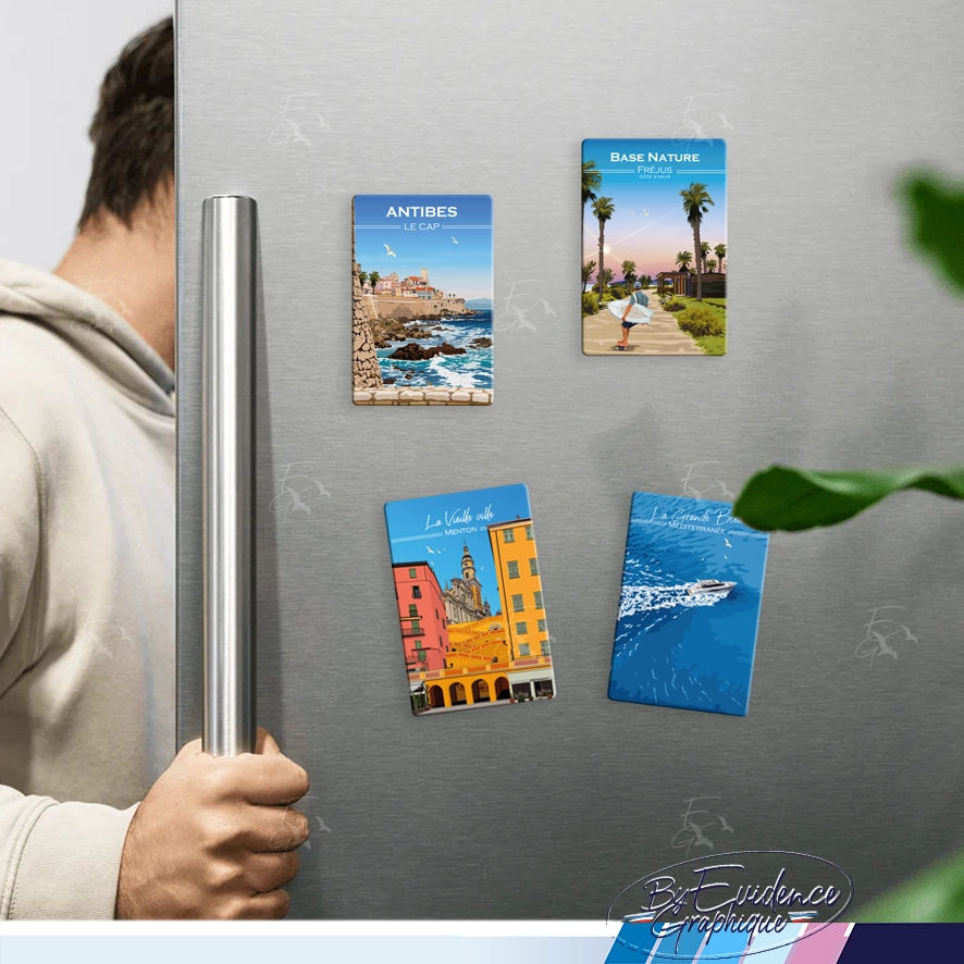 Magnet Cote d'Azur evidencegraphique