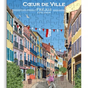 Coeur de Ville - Fréjus - Puzzle 110p - EvidenceGraphique