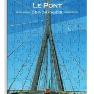 Pont de Normandie - Puzzle 110p - EvidenceGraphique