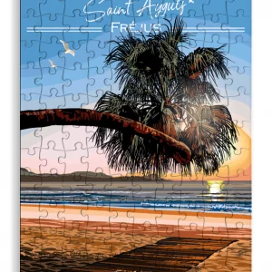 St aygulf plage - Palmier - Fréjus - Puzzle 110p - EvidenceGraphique