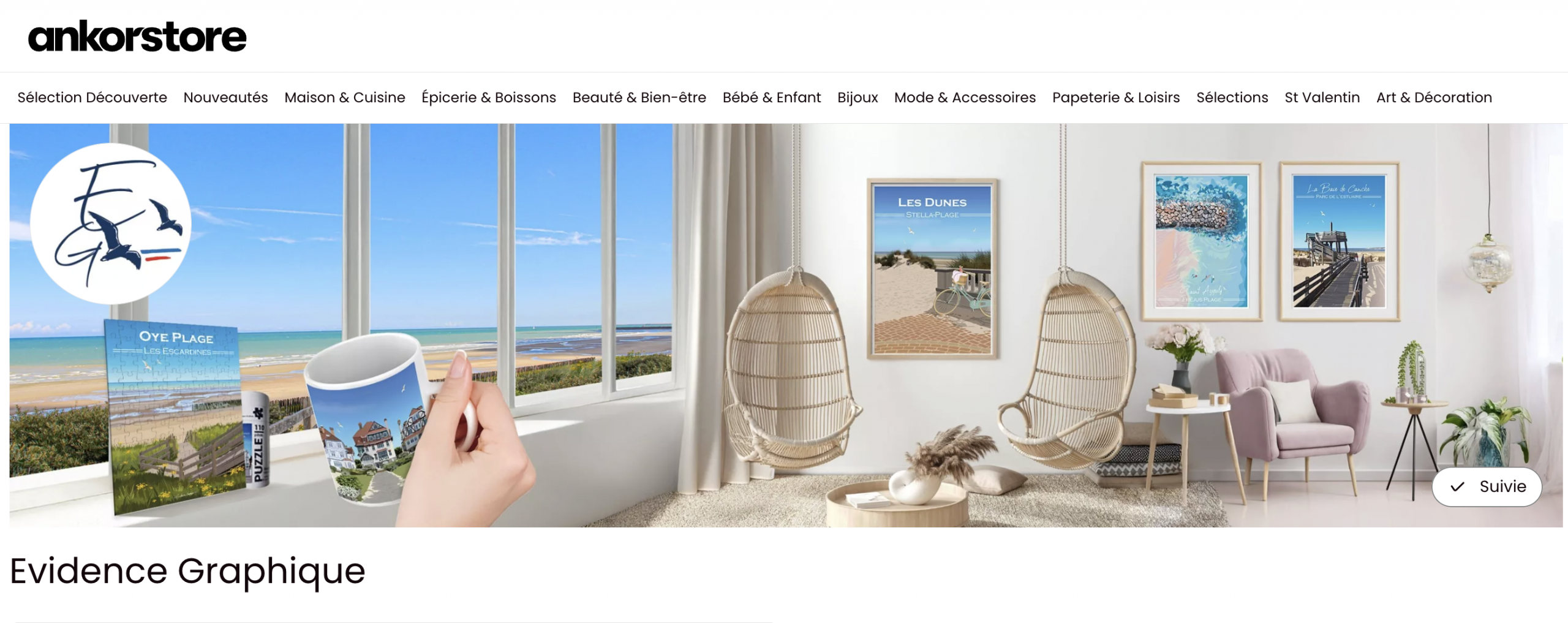 Boutique Place des Patronnes Lille EvidenceGraphique