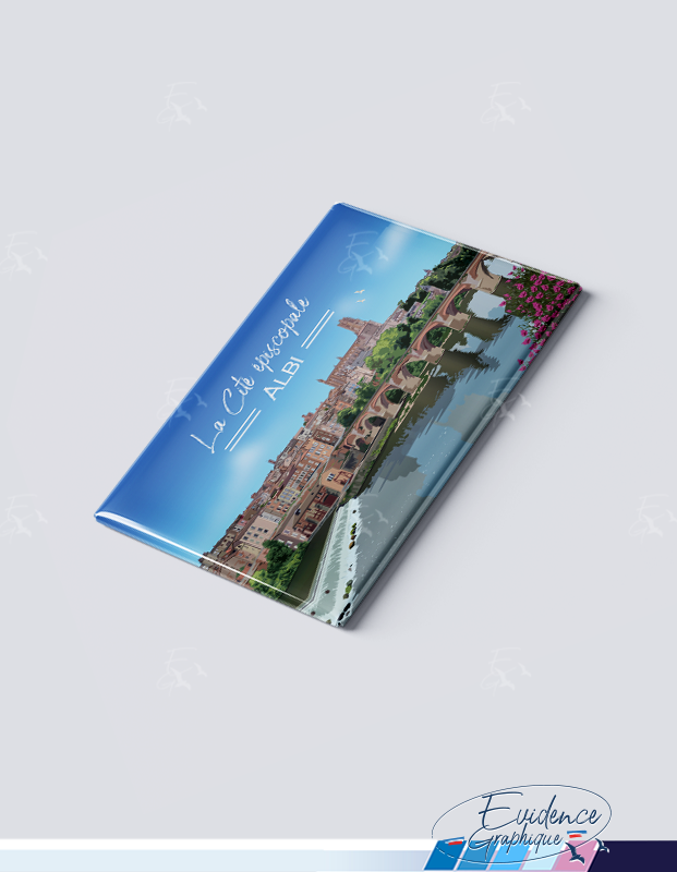 Magnet - Albi Cité épiscopale - Occitanie - EvidenceGraphique