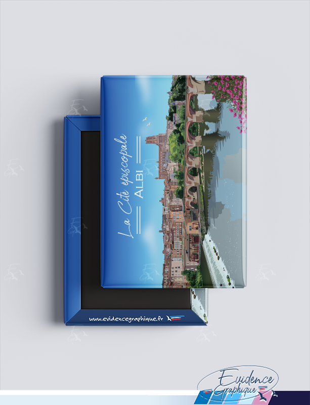 Magnet EvidenceGraphique - Albi Cité épiscopale - Occitanie