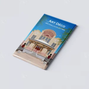 Magnet - Art déco - Haillicourt - EvidenceGraphique