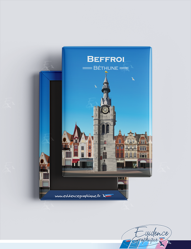 Magnet - EvidenceGraphique - Beffroi de Béthune