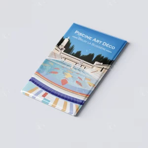 Magnet - Piscine Art déco - bruay la buissière - EvidenceGraphique