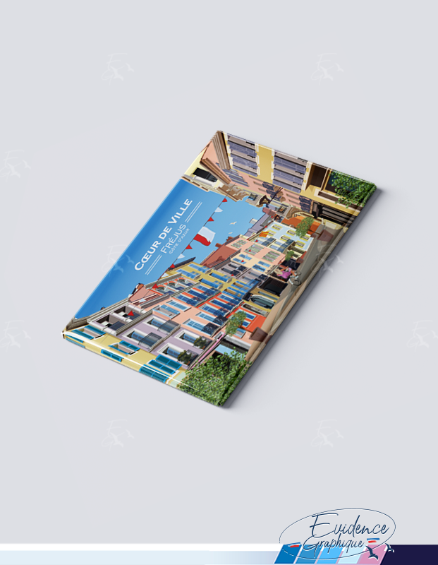 Magnet - Coeur de Ville - Fréjus -cote d'azur - EvidenceGraphique