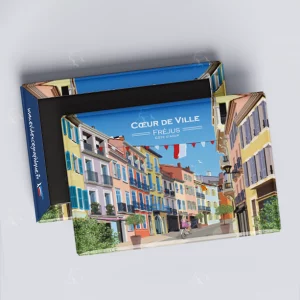 Magnet - EvidenceGraphique - Coeur de ville - frejus - Cote d'azur