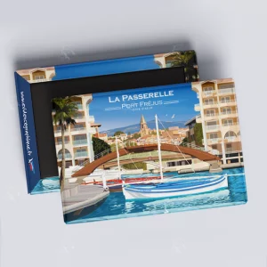 Magnet - EvidenceGraphique - La passerelle - port Frejus - Cote d'azur