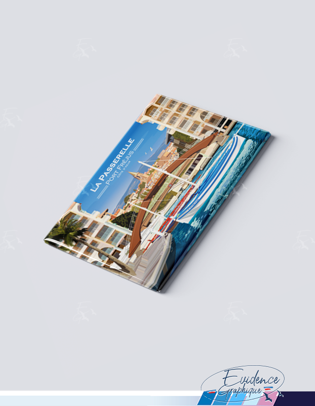 Magnet - Port Fréjus - La passerelle -cote d'azur - EvidenceGraphique