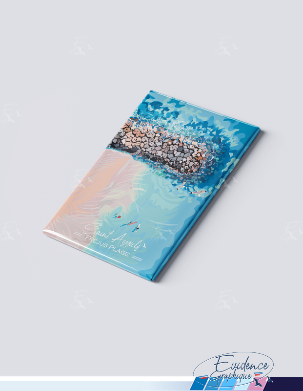 Magnet - St aygulf - Fréjus plage -cote d'azur - EvidenceGraphique