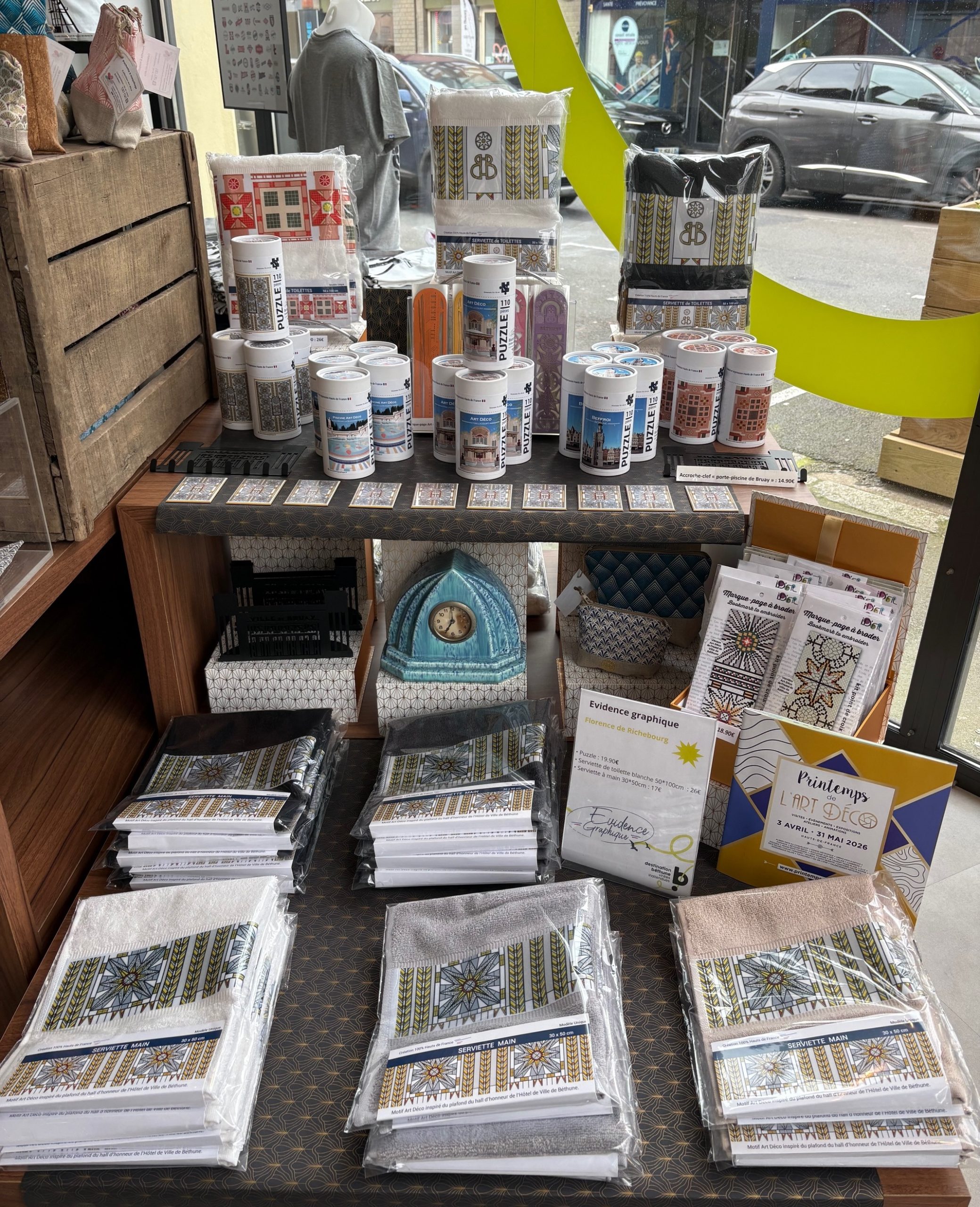 Ligne Printemps de l'art déco Destination béthune - evidencegraphique