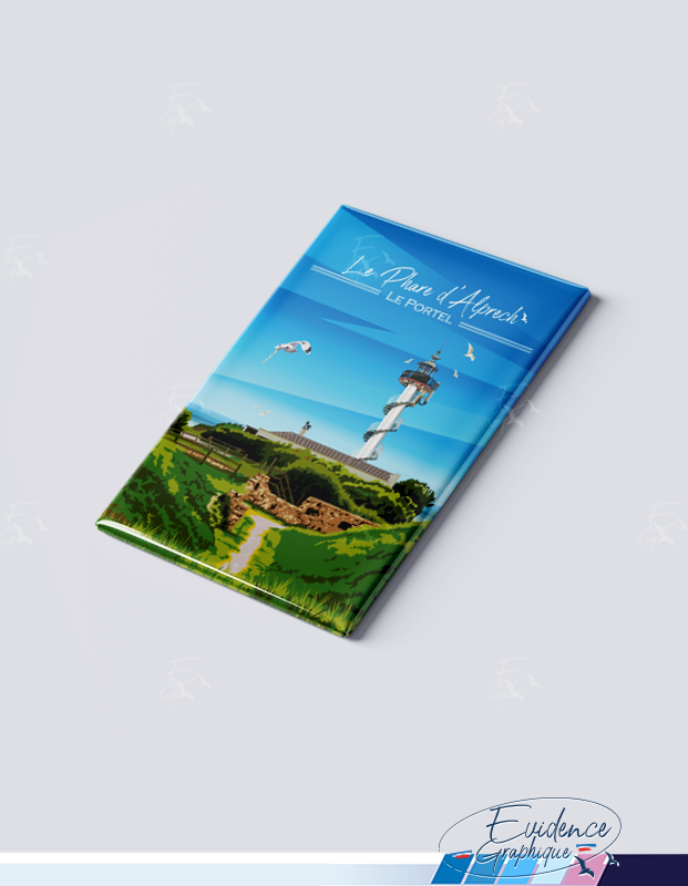 Magnet - Le phare d'Alprech - Le portel - cote d'opale - EvidenceGraphique