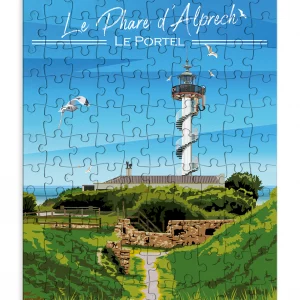 Puzzle Le phare d'Alprech - Le portel - Cote d'opale - 110p - EvidenceGraphique