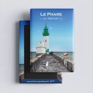 Magnet - Le phare Le tréport - Normandie - EvidenceGraphique