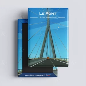 Magnet - Pont de Normandie - EvidenceGraphique
