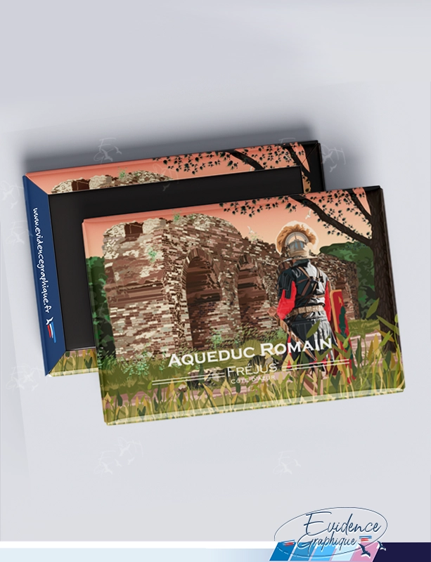 Magnet - Aqueduc romain - Fréjus - Cote d'azur - EvidenceGraphique
