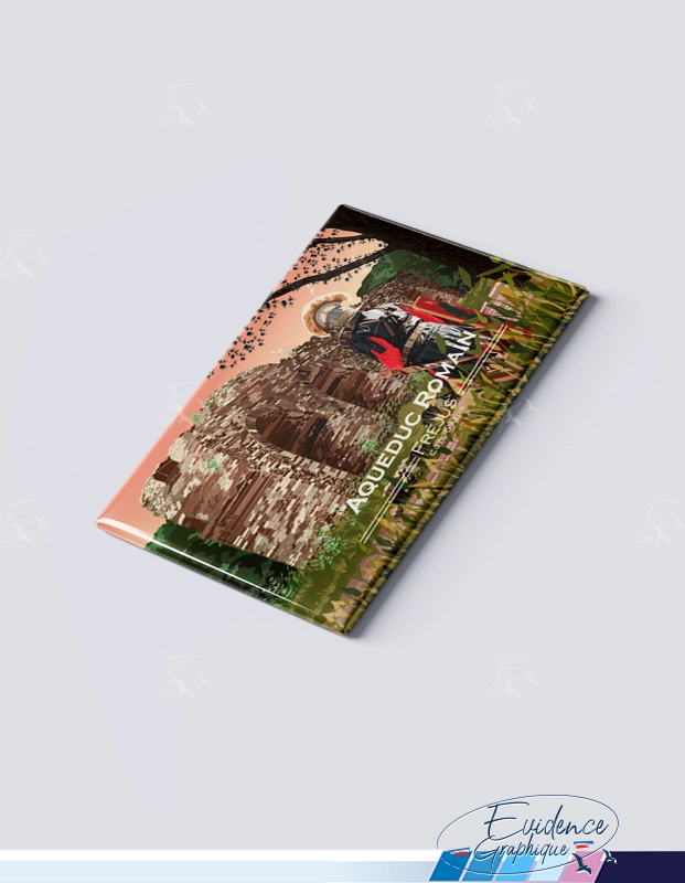 Magnet - Aqueduc romain Fréjus - EvidenceGraphique