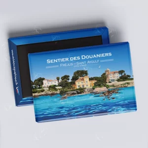 Magnet - Sentier des douaniers - Fréjus - Cote d'azur - EvidenceGraphique