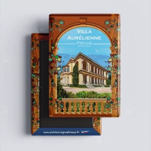 Magnet - Villa aurélienne - Fréjus - Cote d'azur - EvidenceGraphique