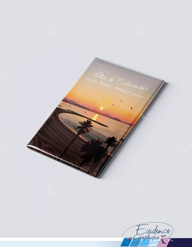 Magnet - plage des Esclamandes - Saint aygulf - EvidenceGraphique