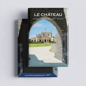 Magnet - Chateau - Hardelot - EvidenceGraphique -