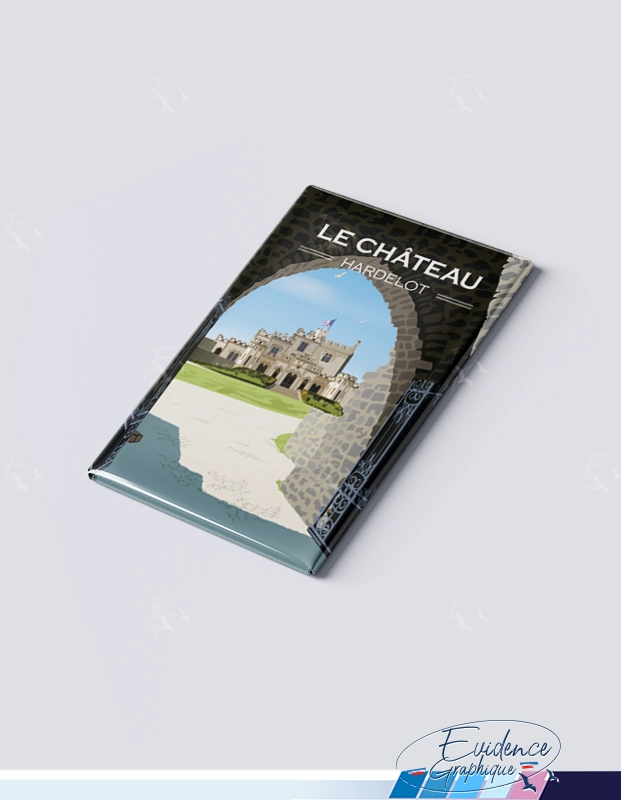 Magnet - Chateau -Hardelot - EvidenceGraphique