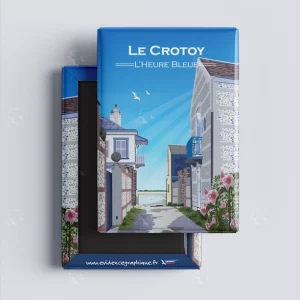Magnet - Le crotoy - l'heure bleue - cote d'opale - EvidenceGraphique -