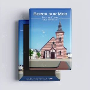 Magnet - Notre dame des sables -berck sur mer - cote d'opale - EvidenceGraphique -