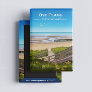 Magnet - Oye plage - les escardines - cote d'opale - EvidenceGraphique -