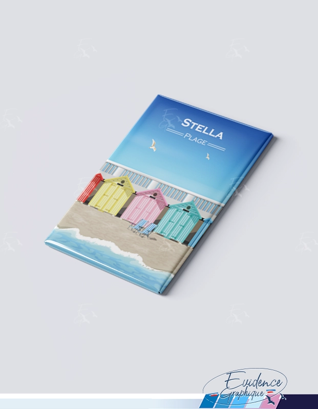 Magnet - Stella - Plage - EvidenceGraphique