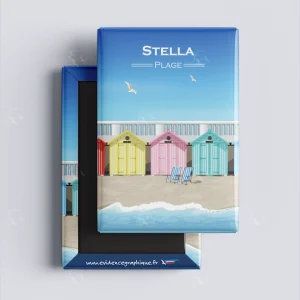 Magnet - Stella - plage - EvidenceGraphique -