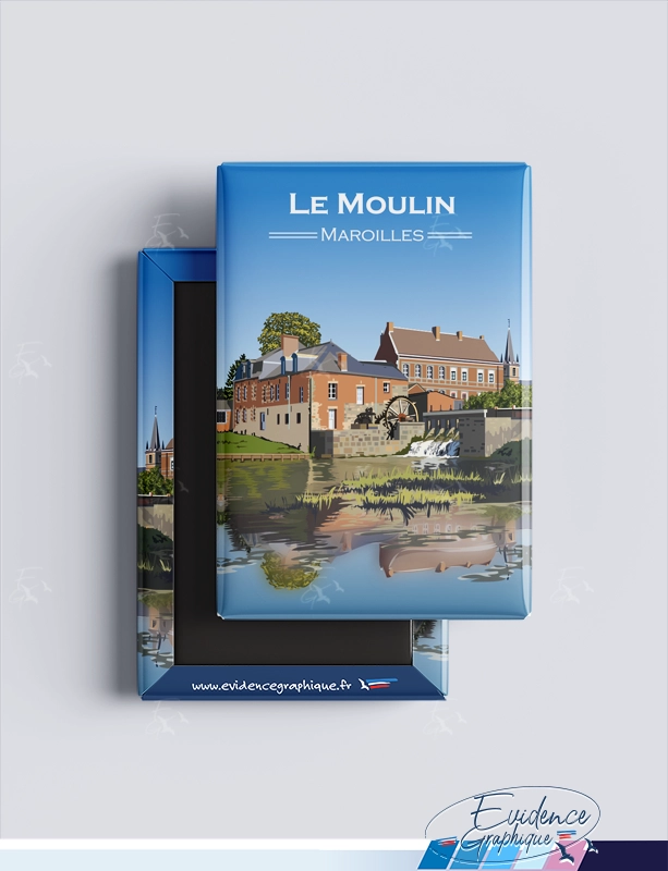 Magnet - moulin de Maroiles EvidenceGraphique -