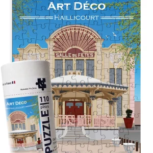 Puzzle - kiosque art déco Haillicourt- bruay la buissière - 110p - EvidenceGraphique