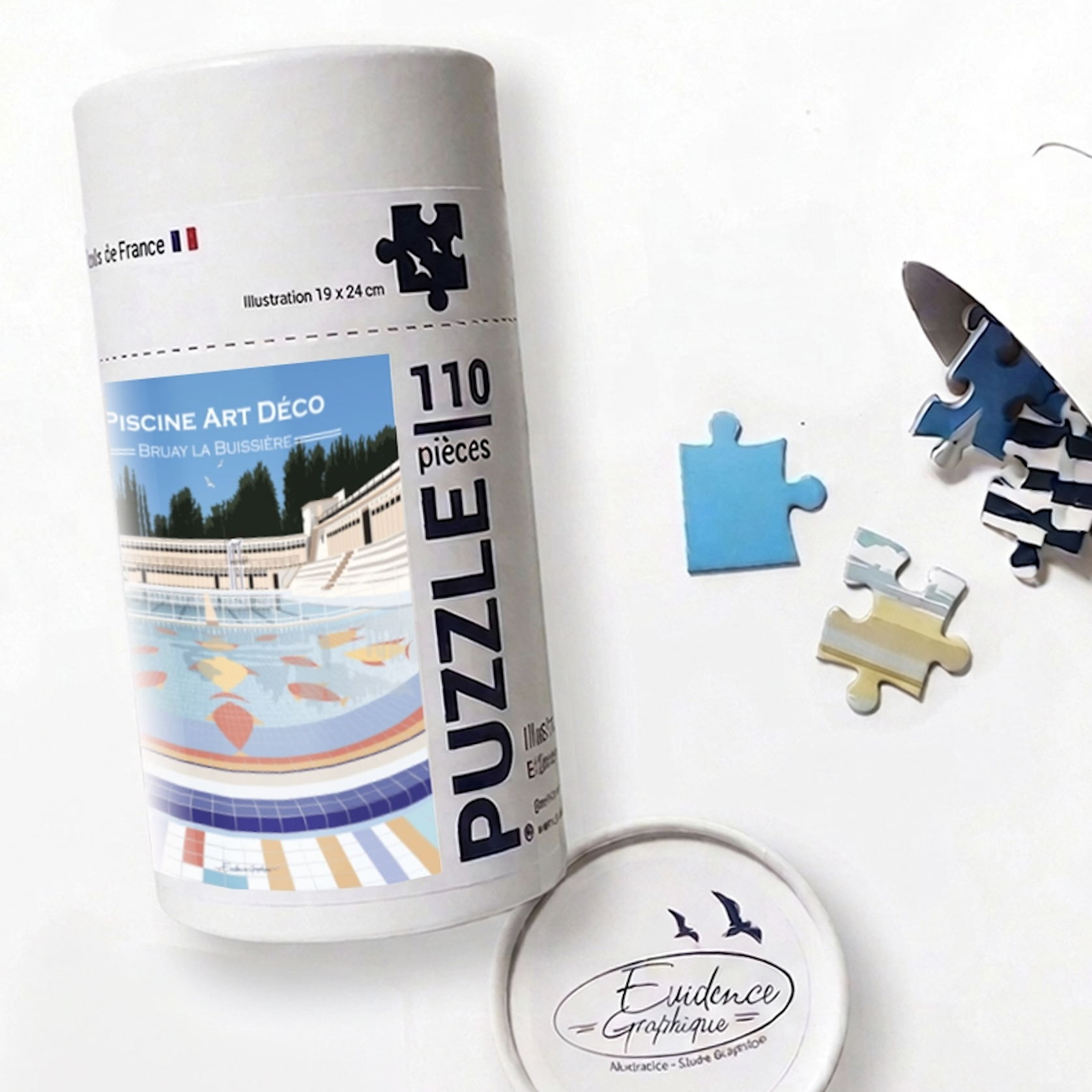 Magnet - Stella - plage - EvidenceGraphique -