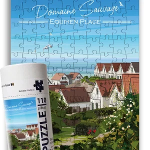 Puzzle tube - Le domaine sauvage - equihen plage - cote d opale - 110p - EvidenceGraphique